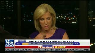Laura Ingram having a bad Microphone day 08302018