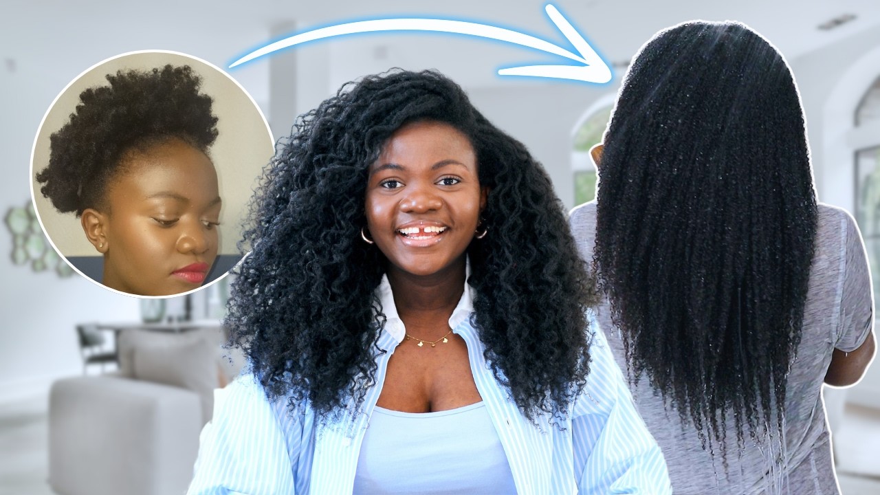 COMMENT AVOIR DES CHEVEUX CRÉPUS LONGS: le TRIO GAGNANT pour gagner en