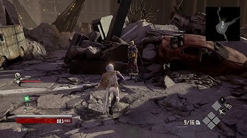 Code Vein - Ruined City Outer Crossroads: Residents In World, Talk to Shang (Gives Map (2019)