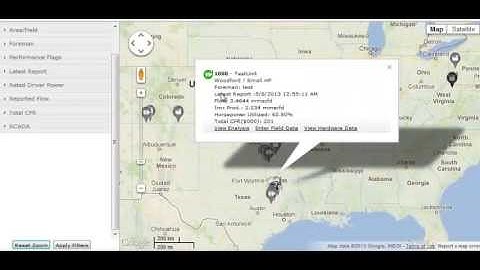 Detechtion Technologies: Enalysis Map Feature