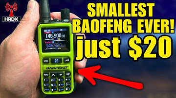 NIEUWE Baofeng UV-5R Mini (klein en maar $20!)