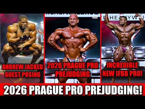 2026 Prague Pro Prejudging: Will Krizo Win? + Andrew Jacked Guest Posing + Impressive New IFBB Pro