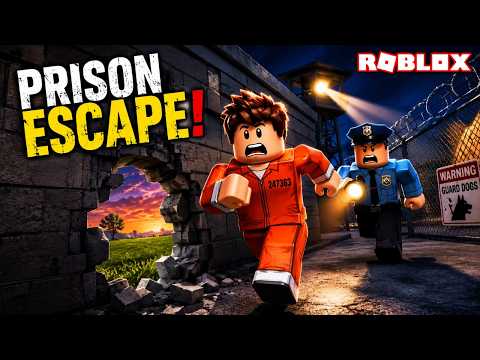 can i escape prison in roblox 🤔