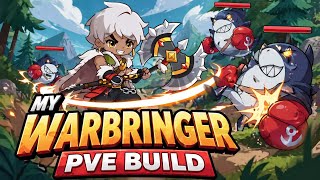 My Warbringer PVE Build in Legend of Mushroom