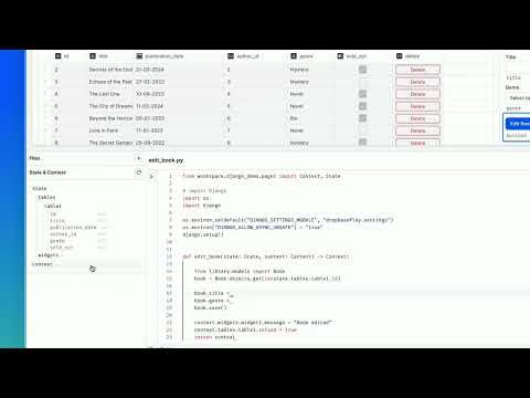 Building internal tools
