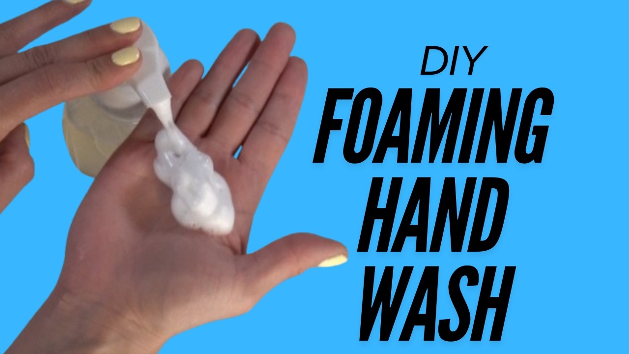 Как сделать пенящееся мыло для рук дома | Простой рецепт своими руками