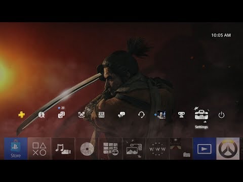 Sekiro: Shadows Die Twice - Holiday Dynamic Theme PS4