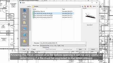 Revit 2019:  File Version in Open Dialog