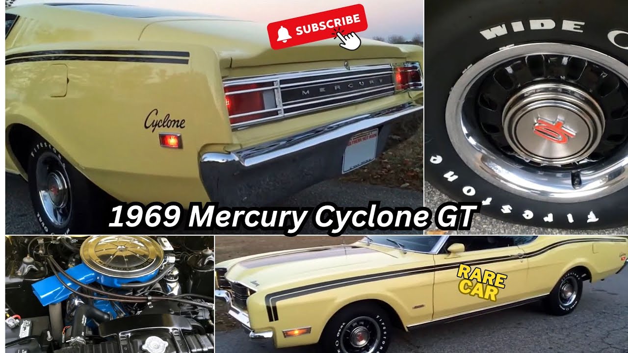 1969 Mercury Cyclone GT 390ci Very Low Miles Rare Classic Muscle Car Southern Hot Rods 
