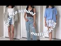 back to school outfit ideas + inspo 2022