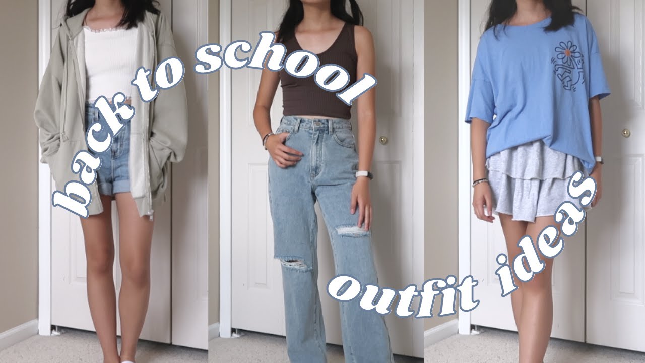back to school outfit ideas + inspo 2022 YouTube
