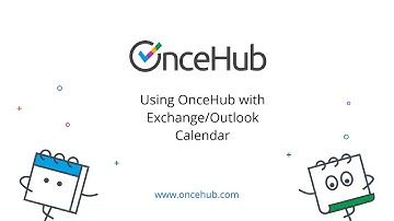 Using OnceHub with Exchange/Outlook Calendar