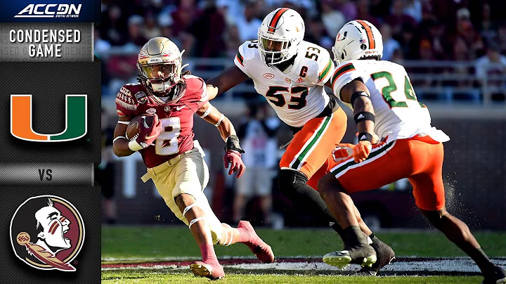 Miami vs. Florida State Condensed Game | 2021 ACC Football