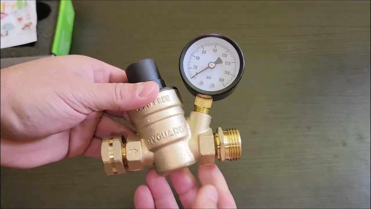 What You Should Know RV Water Pressure Regulator Valve YouTube