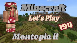 Minecraft Montopia II (194) - Baubeginn des Krans am Portal 