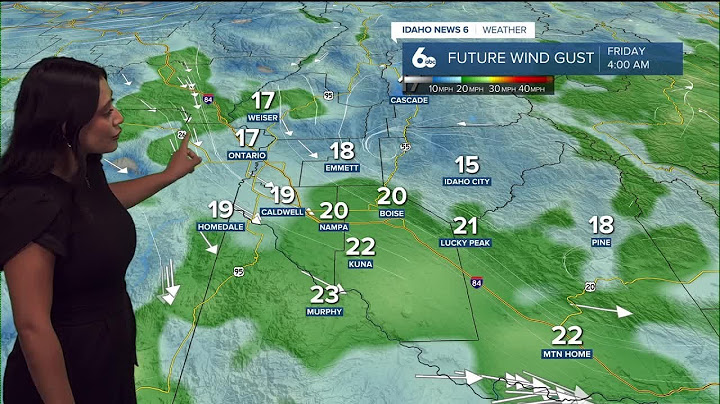 Sophia Cruz's Idaho News 6 Forecast - 6/17/2025
