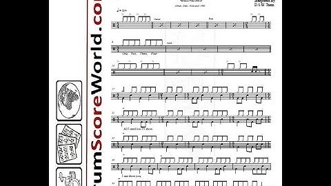 Drum Score - Genesis - Turn It On Again (preview)
