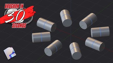 Plasticity | Extrude Multiple Faces in a Radial Array