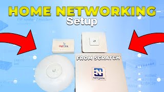 The EASIEST UniFi Home Networking Setup from Scratch 2023 | Fully Explained
