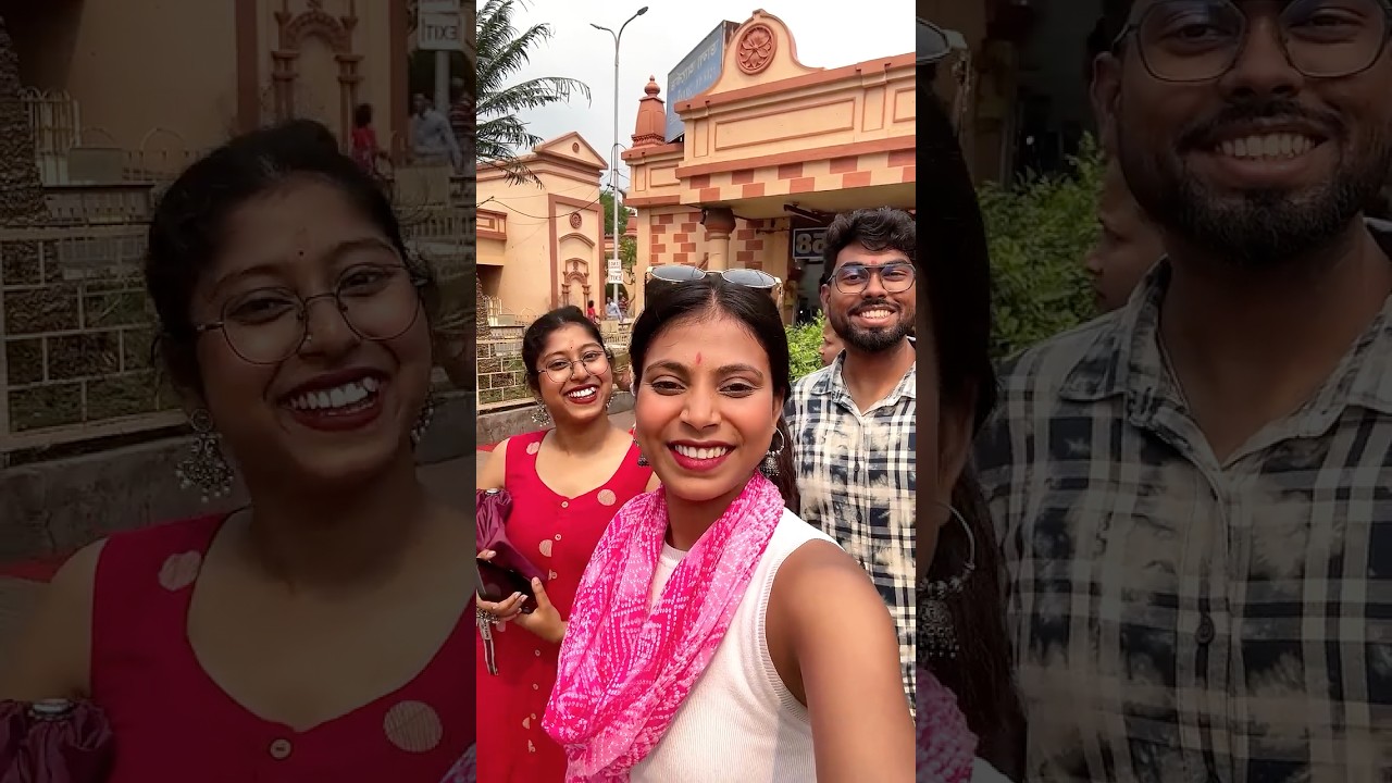 Aaj family sobai mile dakhineshwar gelam 🙏🏻#minivlog #chotpoti #vlog #shortvideo #youtubeshorts