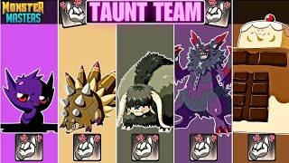 TAUNT USING MONSTERS ONLY CHALLENGE (Difficult) | MONSTER MASTERS