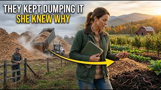 The Sawmill Left Mountains of Wood Chips on Her Farm—She Saw Opportunity