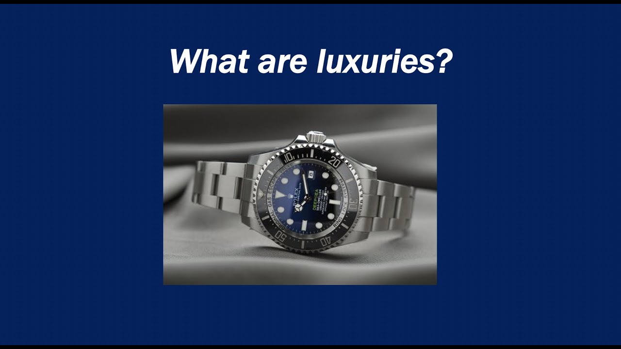 luxury goods definition