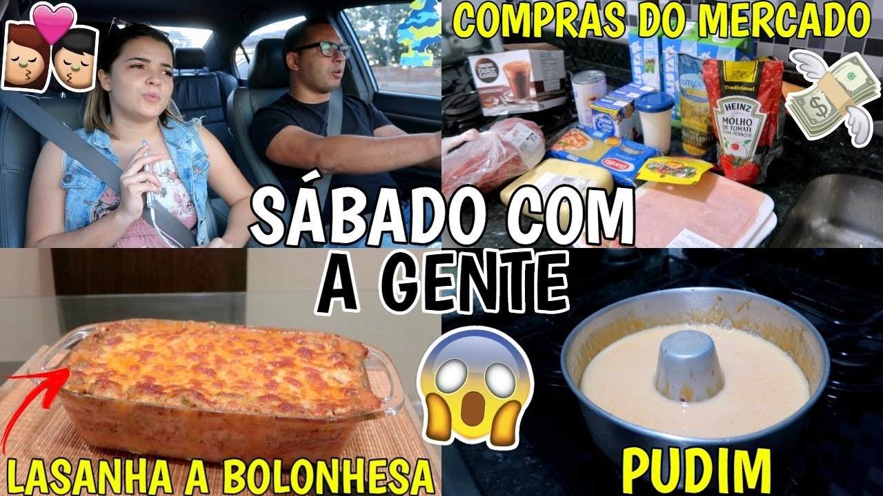 COZINHAMOS JUNTOS, FOMOS NO CINEMA E COMPRAS DO MERCADO ♥ - Bruna Paula