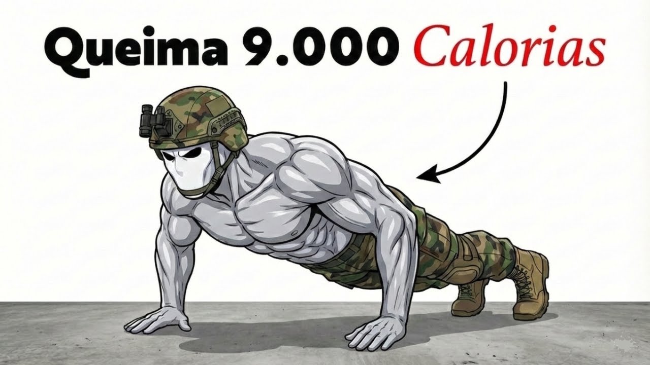 Эта Армейская Тренировка Сжигает ЖИР БРУТАЛЬНО