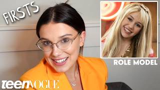 Millie Bobby Brown Remembers Her Firsts | Teen Vogue Wealth