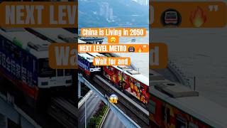 China Metro Reality🚇| Cleanliness &amp; Speed Shock#china #travel#city #metrostation#shortsfeed#shorts