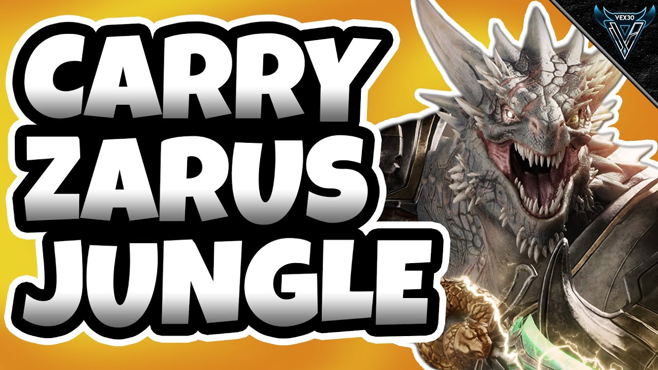 HOW TO CARRY AS JUNGLE ZARUS! | Predecessor