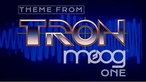 TRON (1982) Theme – Moog One Analog Synth Cover by Bryce Conway