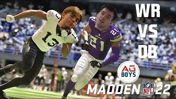 Crazy WR vs DB 1v1 Game Mode in Madden 22!