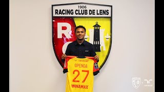 Loïs Openda Welcome to RC Lens