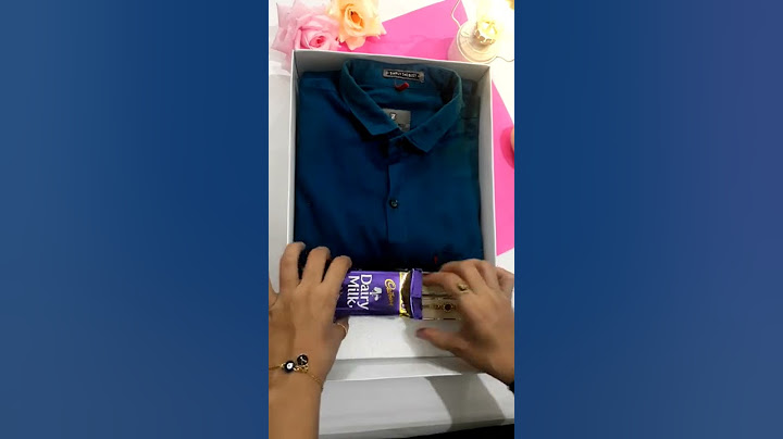 Shirt gift box #shorts #youtubeshorts #craft #diy #gifts #creativeideas