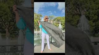 Большой пуховый Ажурный платок