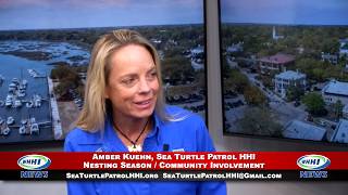 WHHI NEWS | Amber Kuehn: Nesting Season / Community Involvement | Sea Turtle Patrol HHI | WHHITV