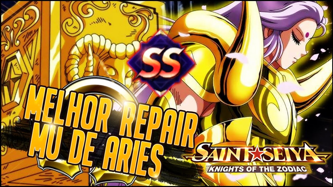 Qual o melhor Cloth Repair? E Porque é o Mu de Aries! Saint Seiya Awakening