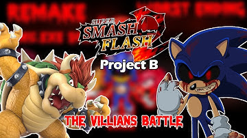 SSF2 Project B Patch 9: The Villians Battle