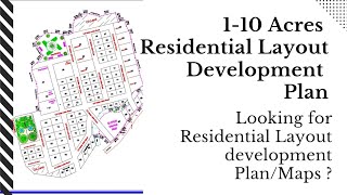 Residential Layout plans, Layout Development Plans 2024. Land Development Plan/Maps