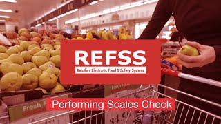 Performing a Scales Check