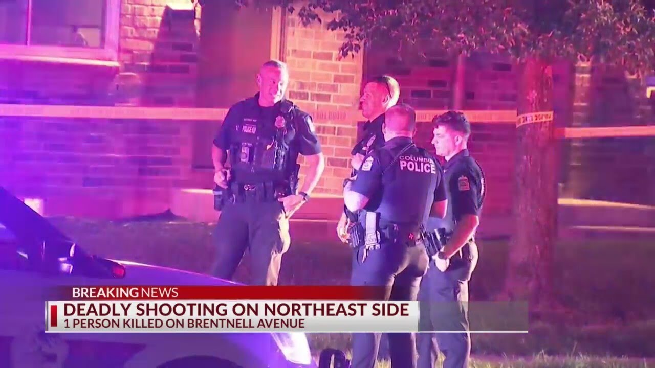 One dead in northeast Columbus shooting - YouTube