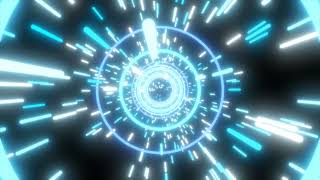 4K Futuristic Tech Backdrop Loop - Silent Sci-Fi HUD Visual Background for Displays