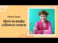 How to make a flower crown 👑