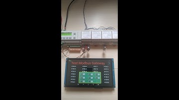 Modbus TCP-RS485| ESP32. Визуализация на Virtuino.