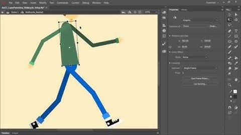 Layer Parenting in Adobe Animate CC