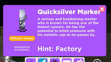How to Get Quicksilver Marker