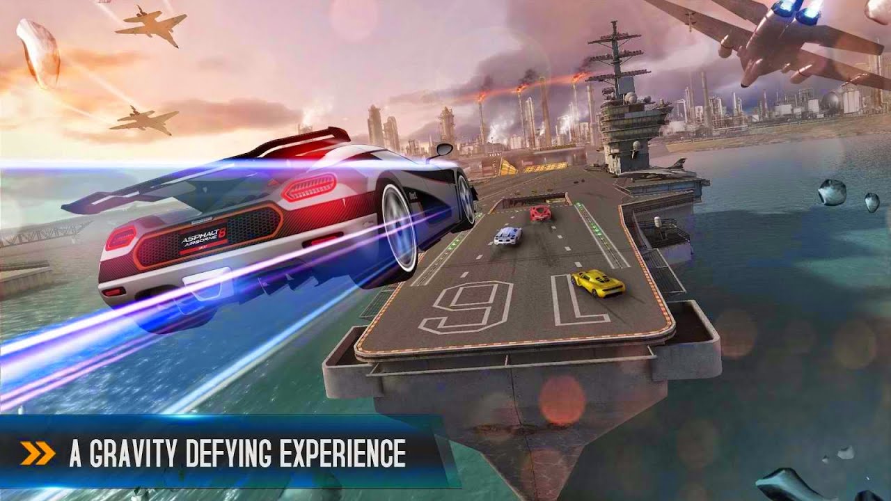 asphalt 8 airborne san diego harbour nissan 370z android