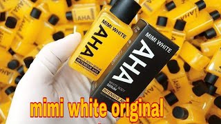 MIMI WHITE|MULTI ALPHA HYDROXY ACID| |AHA SERUM ORIGINAL THAILAND